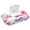 Servetele umede cu capac Family Pink Rose 120/pac