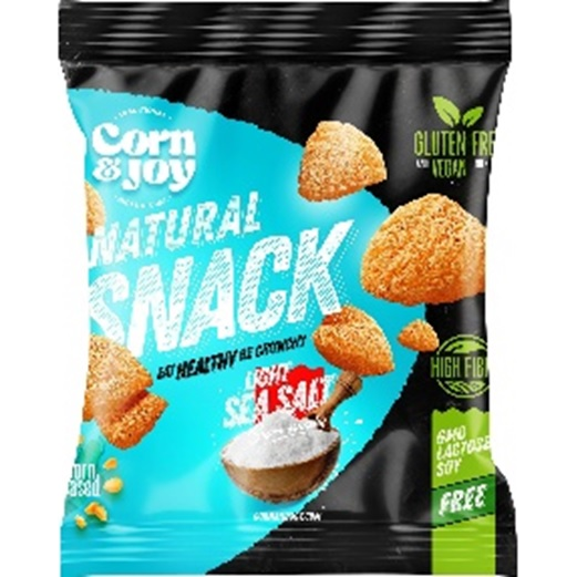 Corn&Joy snack sea salt, 40g