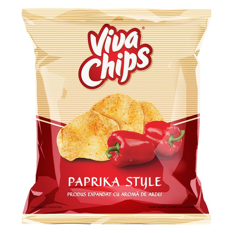 Viva chips 50g ardei
