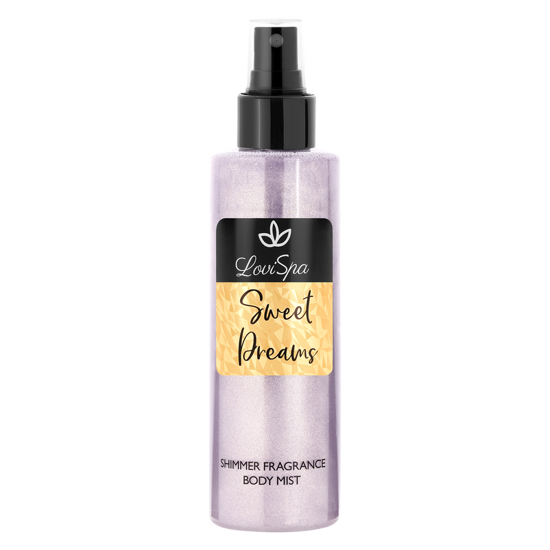 LoviSpa Spray parfumat si stralucitor pentru corp Sweet Dreams, 200 ml