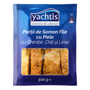 Yachtis portii de somon file cu ghimbir, chilli si lime, 500 g