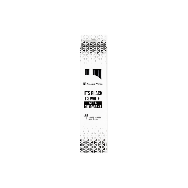 SET CREION HB, cu guma, CORP PLASTIC, CREATIVE WRITING- 6 buc/set