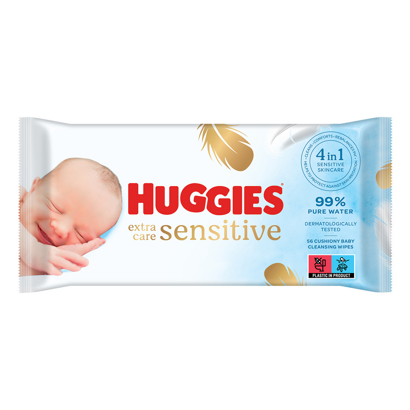 Servetele umede Huggies Pure Extra Care 56 buc