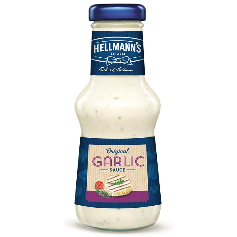 Hellmanns  Sos cu usturoi, 250 ml