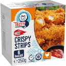Tasty Crispy strips hot 250g