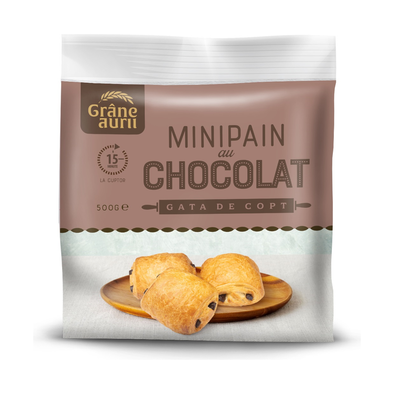 Minipain au chocolat 500g - Grane aurii