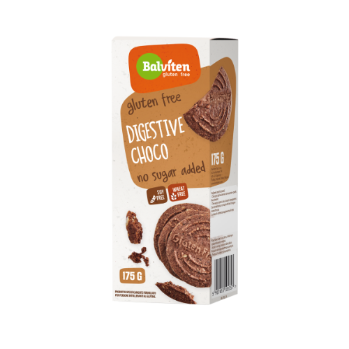 Balviten bisc ciocolata fara zahar adaugat si fara gluten 175g