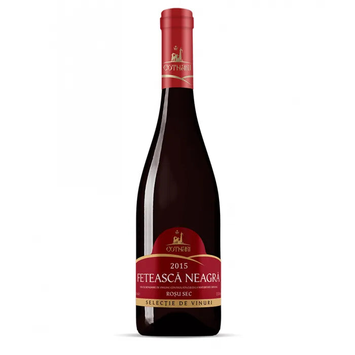 Cotnari Selectii Feteasca Neagra, Rosu Sec, 0.75L