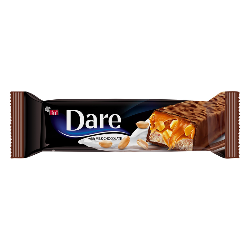 Dare - napolitana cu crema alune si bucati de  arahide 29g