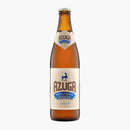 Azuga Weisbier blonde unfiltered beer, 0.5 L bottle