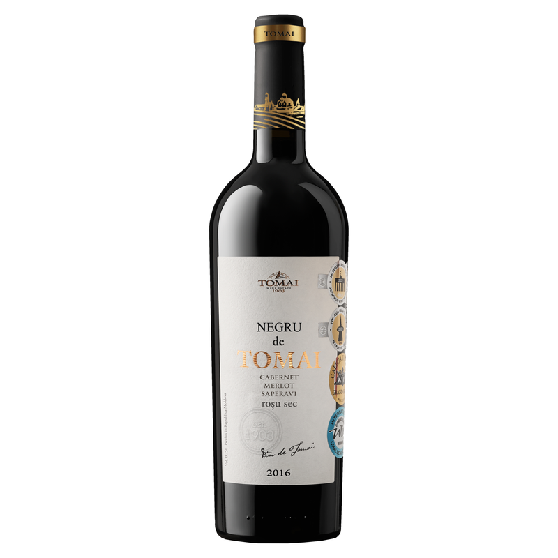 Negru de Tomai vin rosu sec 13% 0.75l 2016 SGR