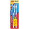 Medium toothbrush Colgate Extra Clean set 2pcs 1+1