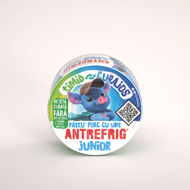 Antrefrig Junior pate porc cu unt, 100g