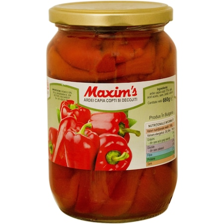 Maxims ardei copti capia 720g