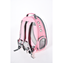 4Dog rucsac transport roz/transparent 31*42*28 cm