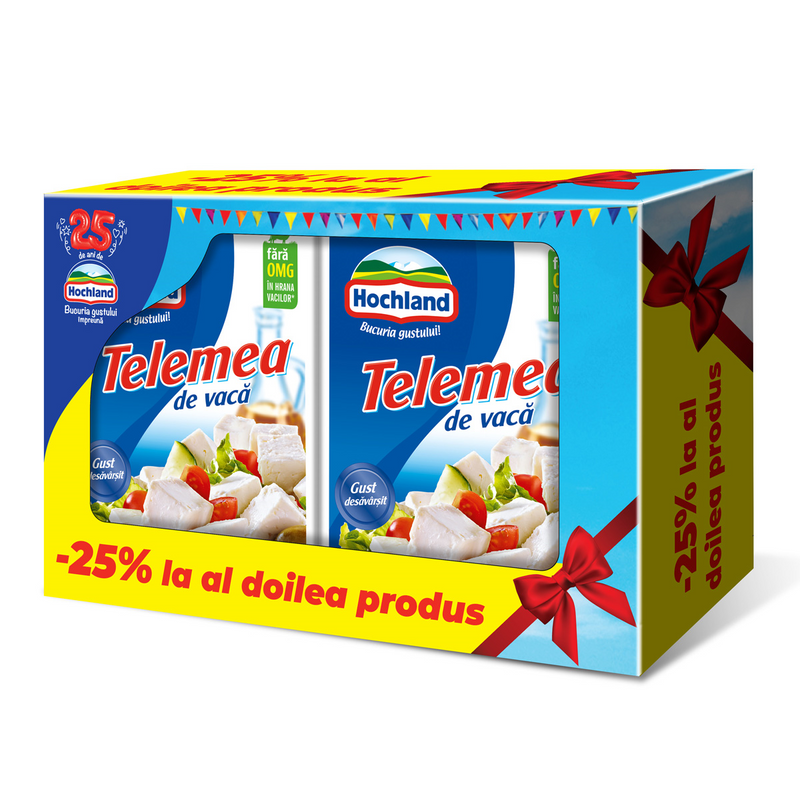 Hochland Promo Telemea, 350 g 1+1 -25%