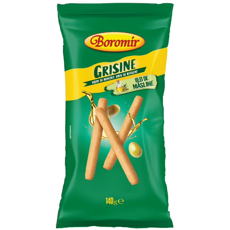 Boromir GRISINE CU ULEI DE MASLINE 140 GR