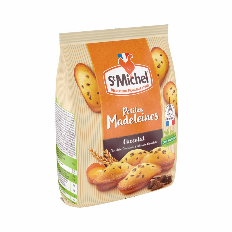 2022 mini madeleines cu pepite de ciocolata St Nichel 175g