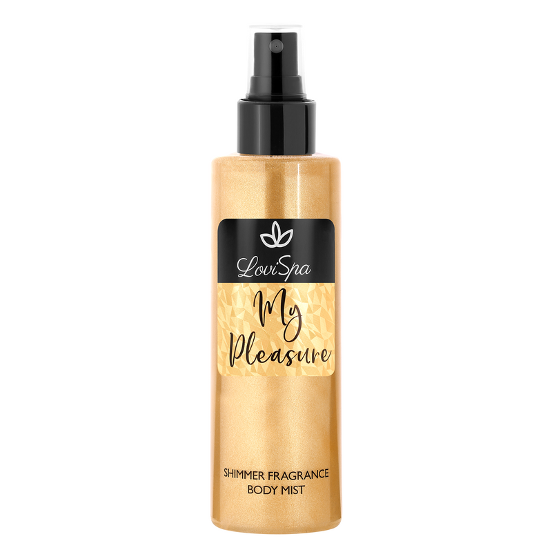 LoviSpa Spray parfumat si stralucitor pentru corp My pleasure, 200 ml