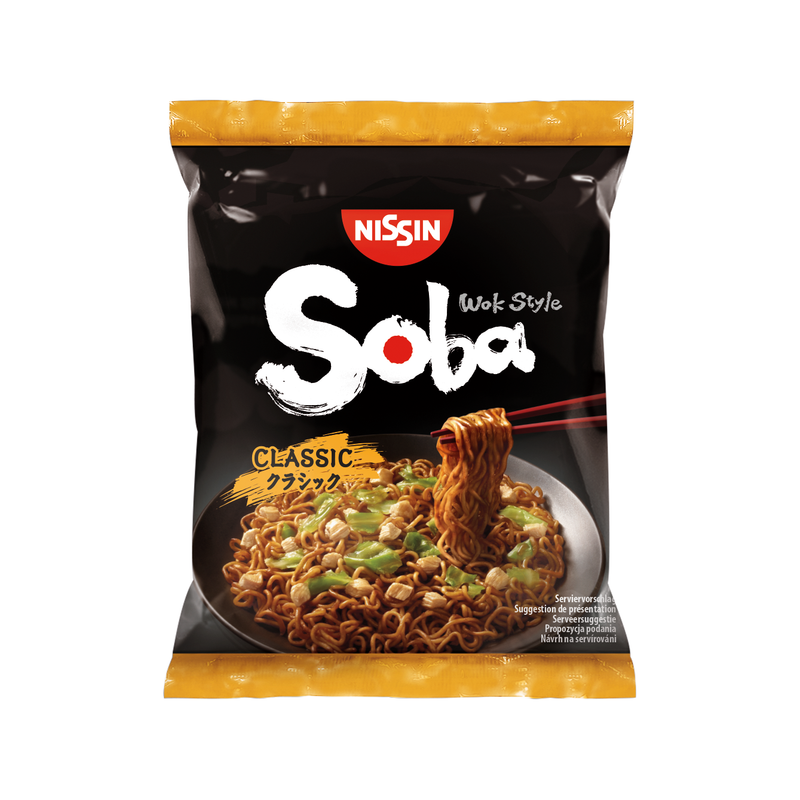 Taitei cu sos clasic Soba nissin bag 109g