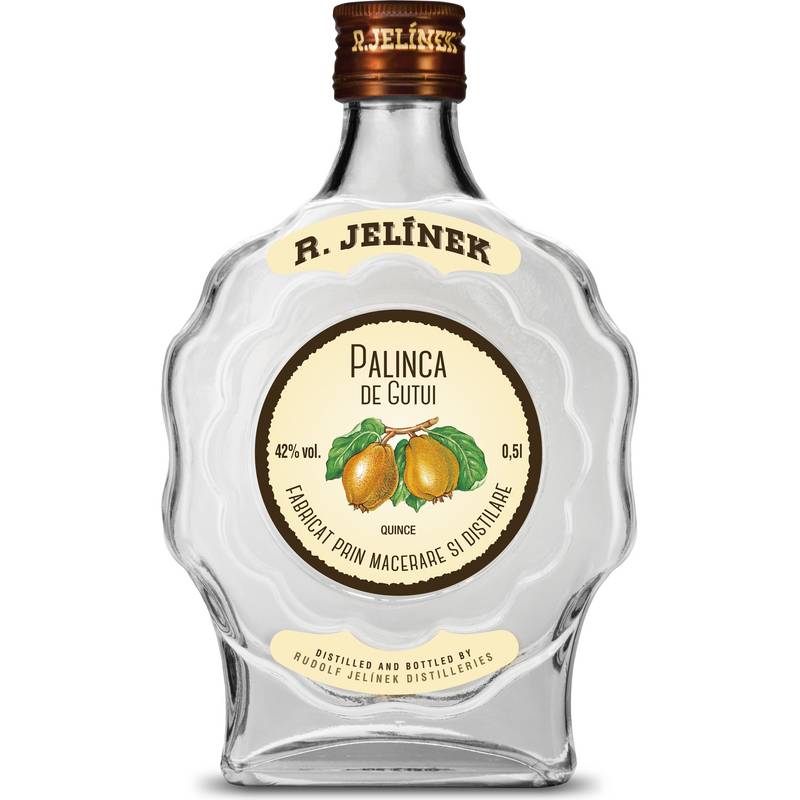 Jelinek palinca gutui 42% alc, 0.5 L