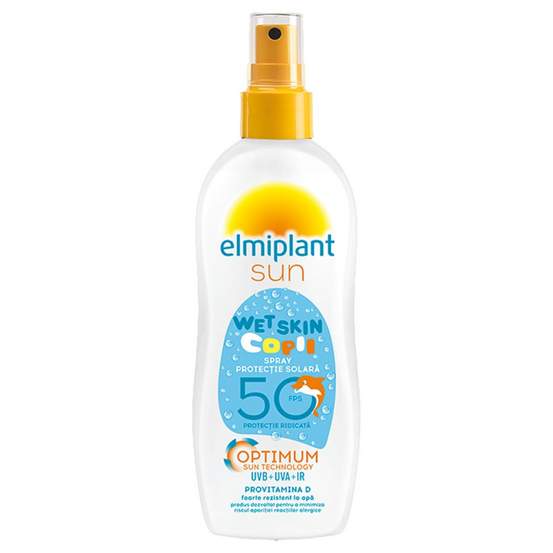Elmi Sun kid invisible spray wet skin spf50, 150ml