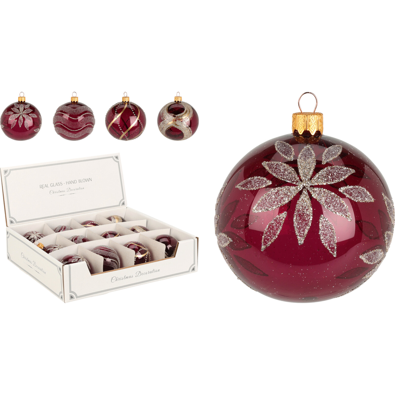 GLOB 60MM BURGUNDY AVG118950