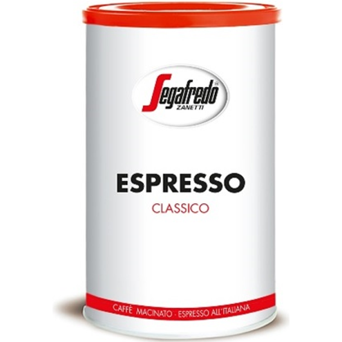 Segafredo ESPRESSO CLASSICO cutie metalica cafea macinata, 250g