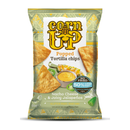 Cornup Chips tortillas di mais giallo intero al sapore di formaggio Nacho e Jalapeno 60 g