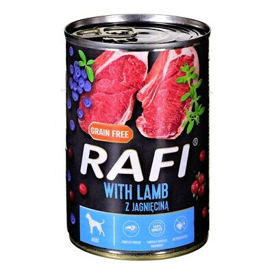 Rafi pate caini cu miel&coacaze&merisoare 400 g