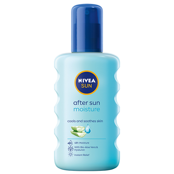 Spray hidratant racoritor dupa plaja Nivea After Sun, Aloe Vera, 200 ml