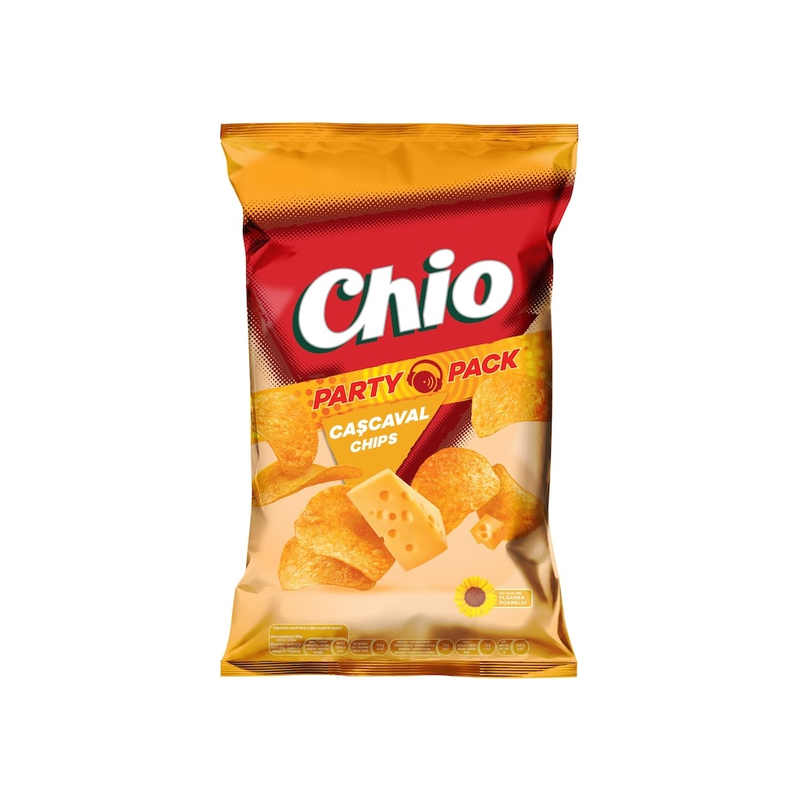 Chipsuri din cartofi cu gust de Cascaval 125G Chio