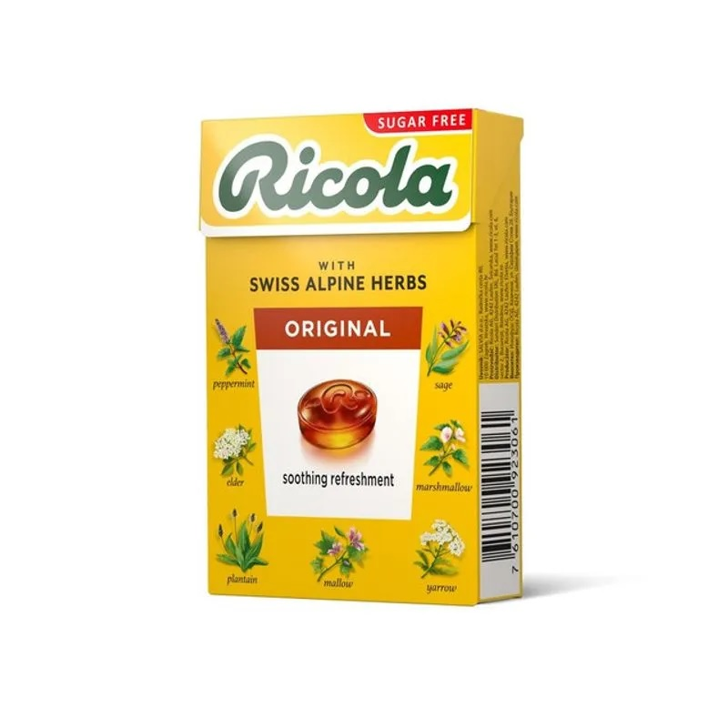 Ricola original herbs 40g handy pack