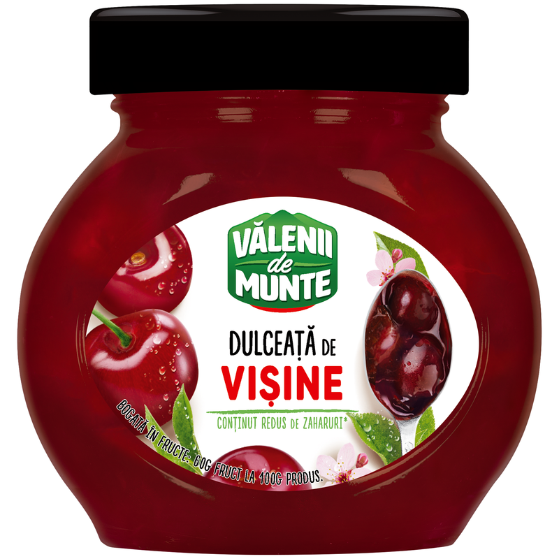 Valenii de munte dulceata  visine 240g