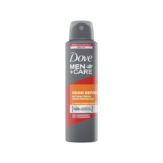 Dove deodorant spray 150ml men odor defence