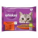 Whiskas Casserole selectii clasice 4x85g
