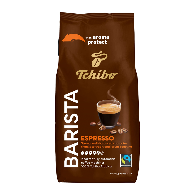 Tchibo Barista Espresso cafea boabe, 1000 g