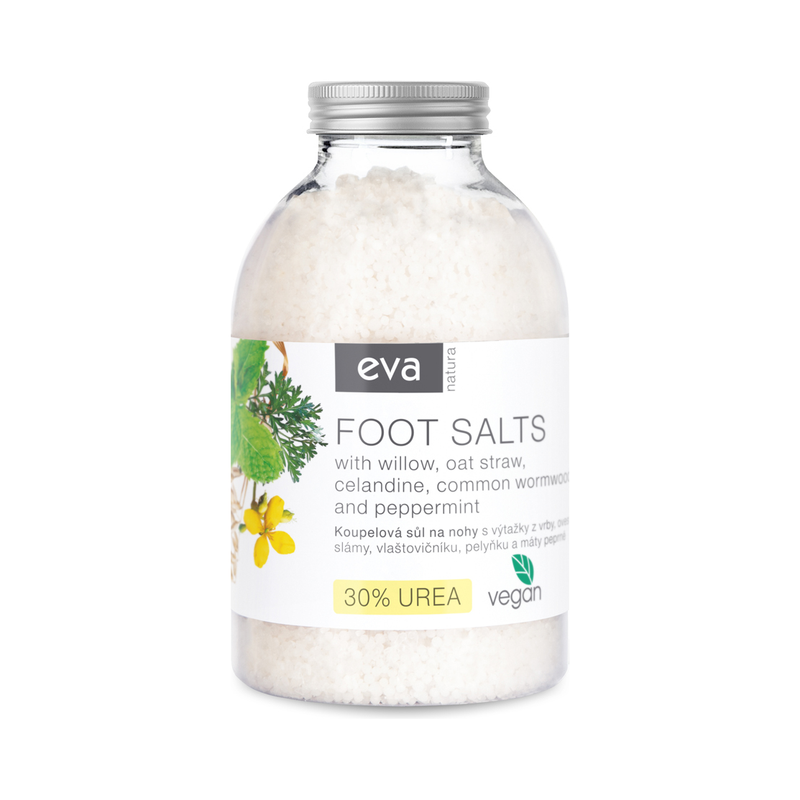 Eva Natura Sare de baie pentru picioare cu 30% uree 400 g