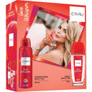C-THRU LOVE WHISPER gift set: Body perfume 75ml + Deodorant body spray 150ml
