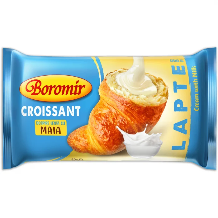 Boromir croissant crema cu lapte 60 g