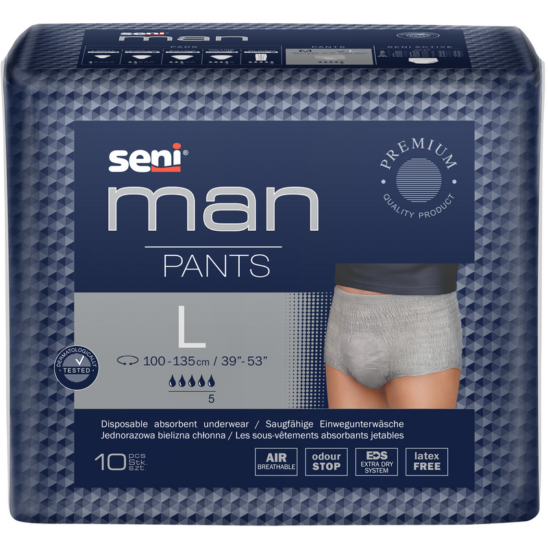 Chilot absorbant pentru barbati Seni Man Pants L a10