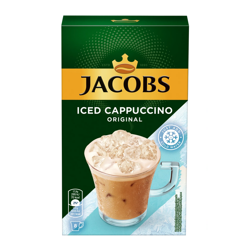 Jacobs capp iced caramel 8*17.8g
