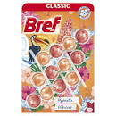 Odorizant toaleta Bref Power Aktiv Hyptnotic Hibiscus, Spring Edition, 3x50g