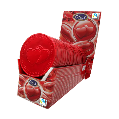 Inima de ciocolata cu lapte, 21.5g
