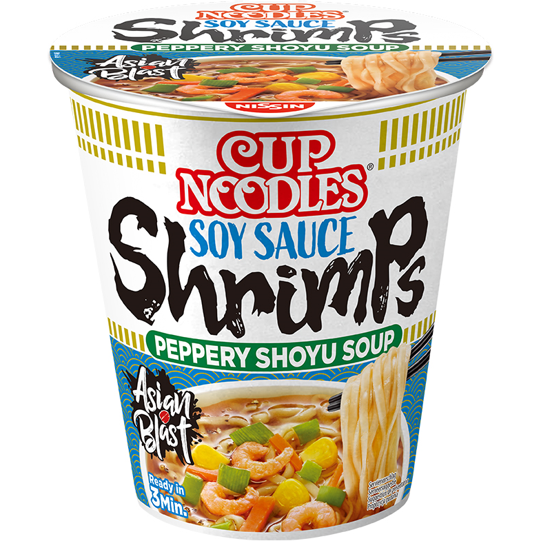 Supa instant noodles creveti nissin 63g