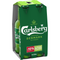 Birra bionda Carlsberg, bottiglia 4 * 0.33L