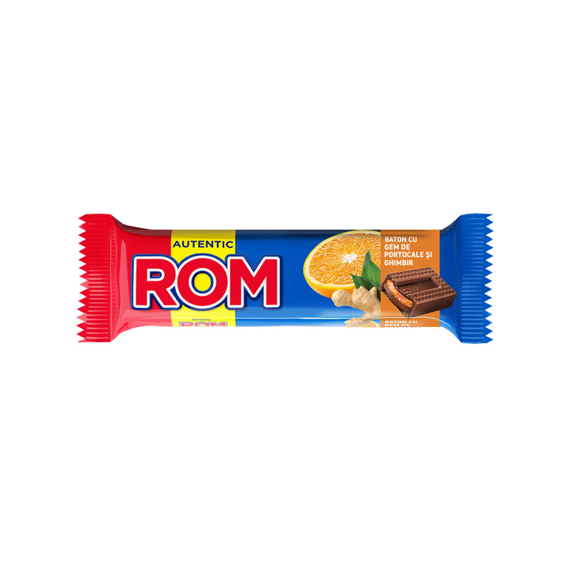 Rom Baton cu gem de portocale si ghimbir 43 g