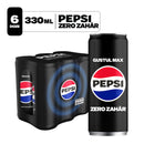 Pepsi Zero Zahar  bautura cu aroma de cola doza, 6x330ml