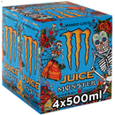 Monster Bautura energizanta carbogazoasa cu suc de fructe Mango Loco Energy 4 x 0.5L SGR