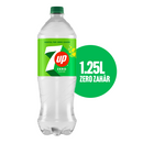 7UP Zero Zahar Lamaie si Lime, bautura cu gust de lamaie si lamaie verde, pet, 1.25L SGR